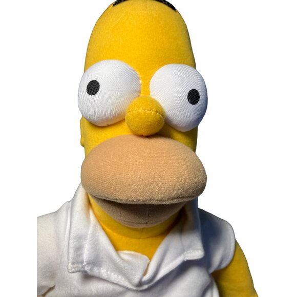 Homer Simpson Doll 2000 Playmates Figure Plush Character - Picture 2 of 7